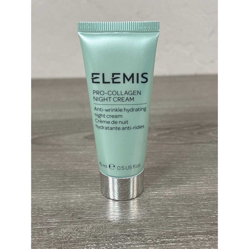 Elemis Pro-Collagen Night Cream Anti-Wrinkle Hydrating 15ml 0.5oz Travel Size